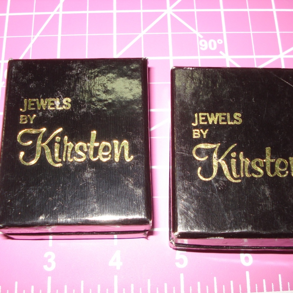 Vintage 2 Sets 18 Kt Electroplated Metal Golden Finger Nails - Jewels ByKirsten - Picture 2 of 8